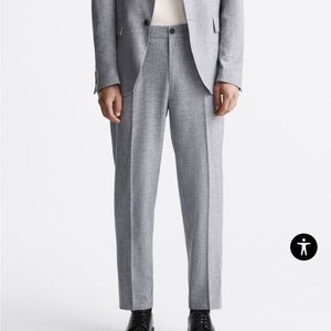 NWT Zara Houndstooth Suit Pants S
